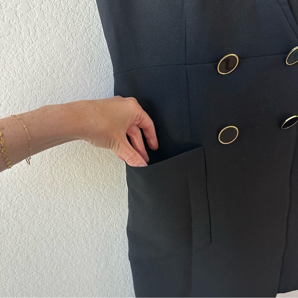 Veronica Beard Doreen Suit Black Mini Dress SZ US 4 - Picture 3 of 8